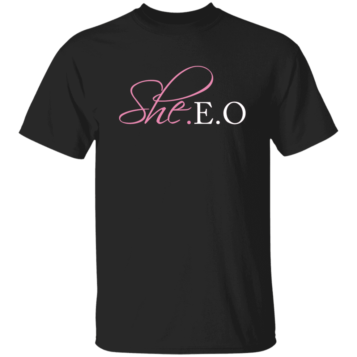 she-e-o-unisex-black-t-shirt-office-garner