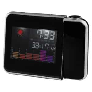 Digital Alarm Clock Time Projector with Color Display, RCPJ100A1