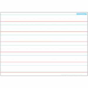 Smart Poly Single Sided PosterMat Pals Space Savers, Handwriting 1", 13" x 9.5"