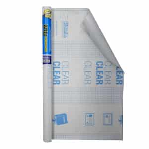Clear Self Adhesive Book Cover, 17.5" x 60"