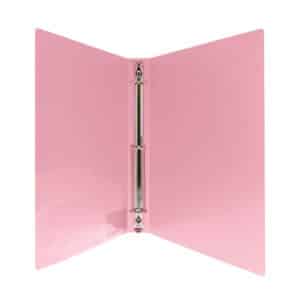 1" Poly 3-Ring Binder with Pocket, Assorted Pastel Colors, 1 Count