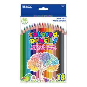 Next Colored Pencils, Assorted Colors, Pack of 18