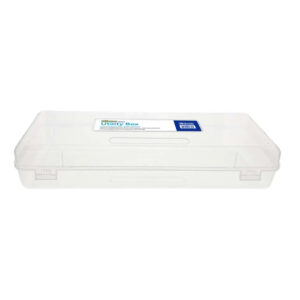 Multipurpose Ruler-Length Utility Box, Clear