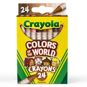 Colors of the World Crayons, 24 Colors
