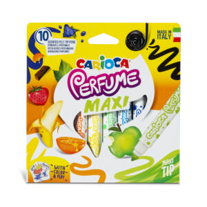 Perfume Maxi Washable Felt Tip Pens - 10 Pieces