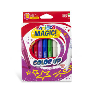 Magic Color Up Felt Tip Pens - 10 Pieces