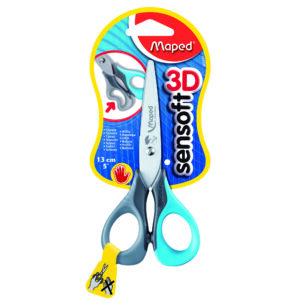 Sensoft Left-Handed 5" Scissors with Flexible Handles