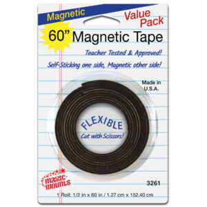 Magnetic Tape, 1-2" x 60" Roll