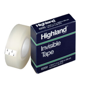 Invisible Tape, 3-4" x 1296"