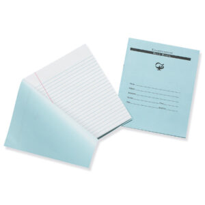 Examination Blue Book, 32 Pages, 3-8 in ruled, 7" x 8-1-2", 1 Book