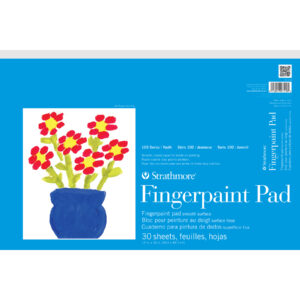 100 Series Fingerpaint Pad, 30 Sheet, 12x18 inch, 1 Count