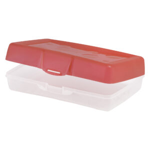 Large Pencil Box, Red