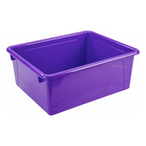 Deep Storage Tray, Purple