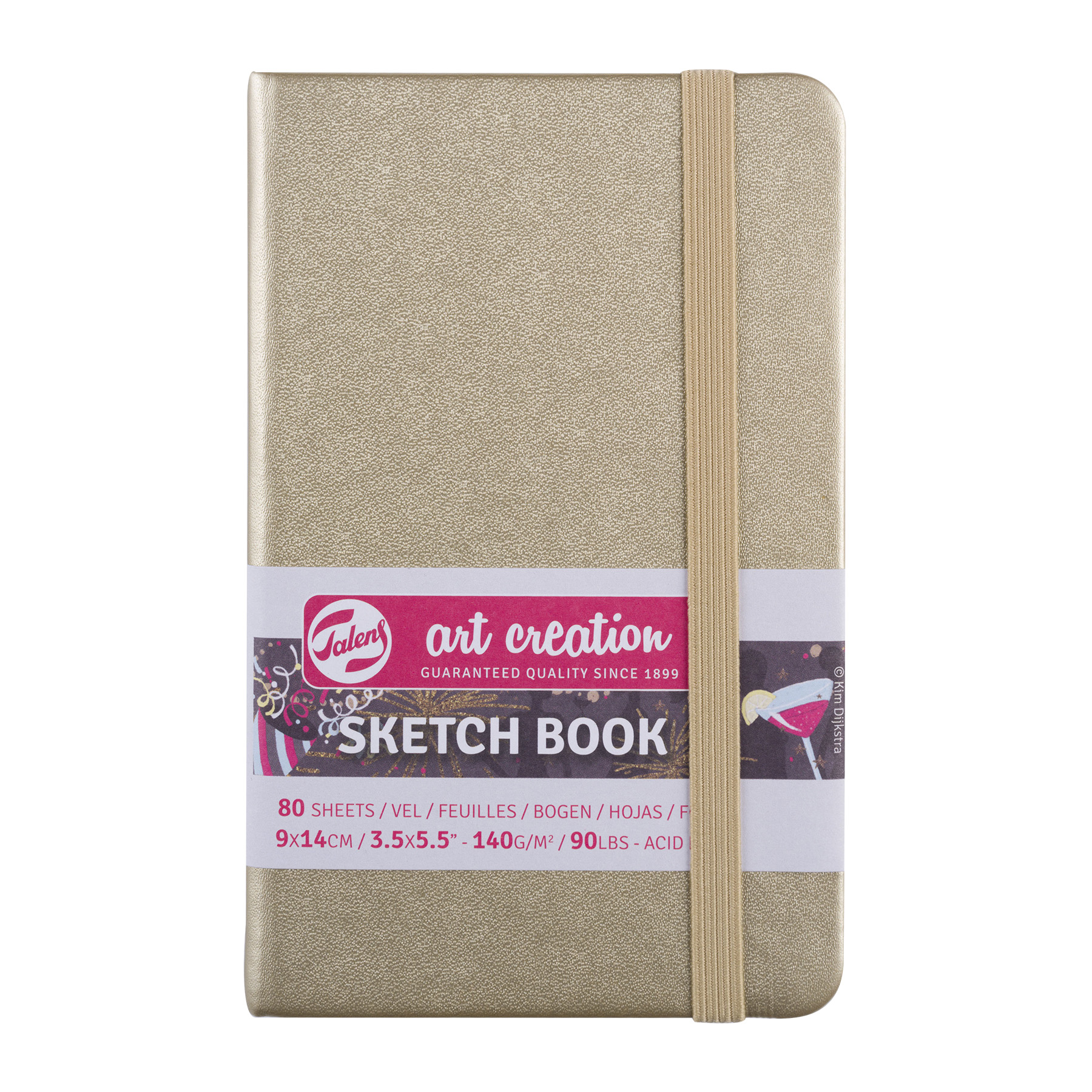 Talens Art Creation SketchbookWhite Gold 9x14 140g