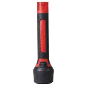 200-Lumen Stormproof Signal Light with Safety Whistle, BA38-60633-RED