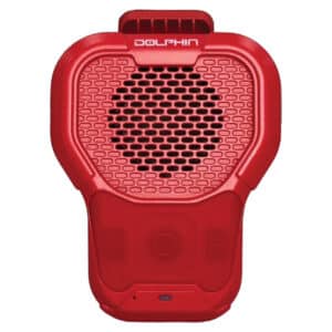 CLP-10 Portable Wearable Waterproof Bluetooth(R) Speaker with Magnetic Clip (Red)