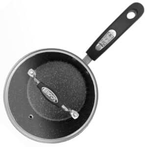 Terra Black Marble Non-Stick Saucepan with Bakelite(R) Handle (2 Qt.)