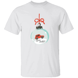 Merry Christmas Decor Unisex White T-Shirt