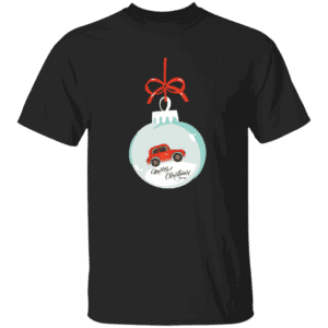 Merry Christmas Decor Unisex Black T-Shirt