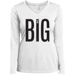 Think Big Women’s White Long Sleeve
