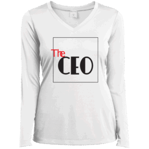 The CEO Women’s White Long Sleeve