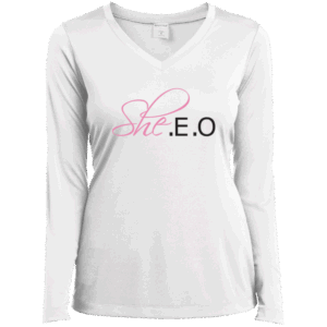 SHE.E.O Women’s White Long Sleeve