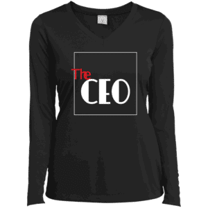 The CEO Women’s Black Long Sleeve