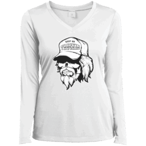 Keep On Truckin Women’s Black & White Long Sleeve