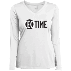 CEO Time Women’s White Long Sleeve