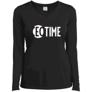 CEO Time Women’s Black Long Sleeve