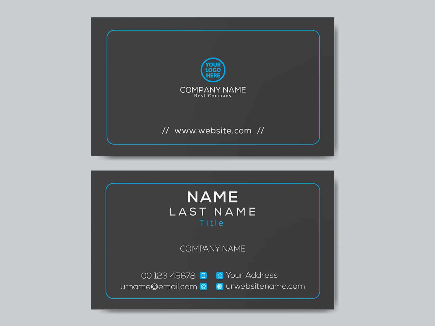 14 Sena Business card grey-blue mockup2