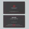15 Sena Business card grey-red 2