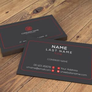 Sena Business Card - Red