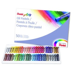 Oil Pastels, 50 Count