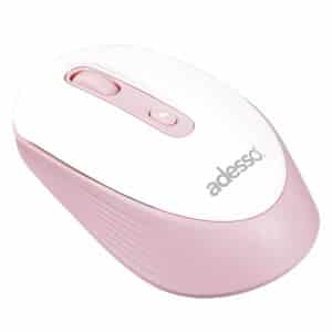 iMouse(R) A30 Wireless Computer Mouse with AI Copilot(R) Button, 4 Buttons, 1200 DPI, for PC and Mac(R) (Pink)