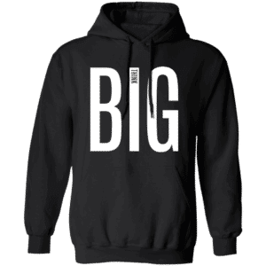 Think Big Women’s Black Hoodie