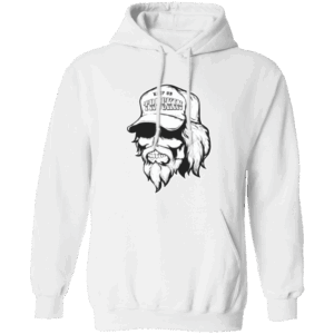 Keep On Truckin Women’s Black & White Hoodie