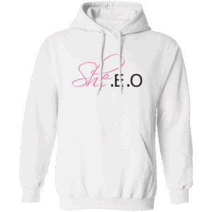 SHE.E.O Women’s White Hoodie