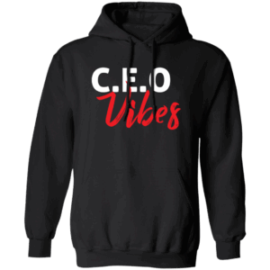 CEO Vibes Women’s Black Hoodie