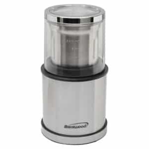 75-Gram Electric Stainless Steel Wet-and-Dry Coffee Bean, Herb, and Spice Grinder with 2 Removable Bowls, CG-162S