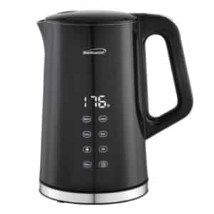 1,100-Watt 1.7-L Cordless Cool-Touch Digital Electric Kettle with Stainless Steel Interior, BTWKT2015DBK