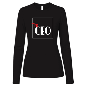 The CEO Women's Black Long Sleeve