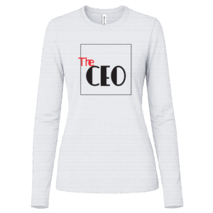 The CEO Women's White Long Sleeve