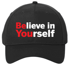 Believe In Your Self Black Cap
