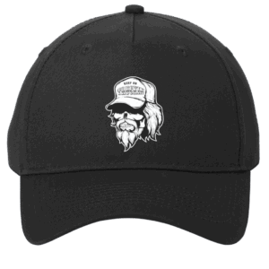 Keep On Truckin Black & White Cap