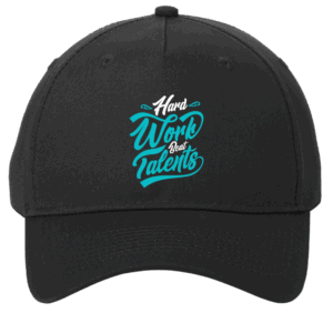 Hard Work beat Talents Black Cap
