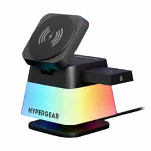 15-Watt PowerFold Cube 3-in-1 Magnetic Wireless Charging Stand for Apple(R) Devices