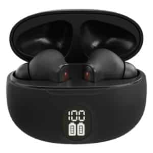 Suryx TWS Bluetooth(R) v5.4 In-Ear Earphones with Mic and Digital Battery Life Display on Charging Case, up to 2 Hours Play Time