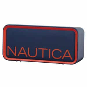 10-Watt-Peak Urban SP100 Portable Bluetooth(R) Rechargeable Speaker with TWS, USB-microSD(TM)-Aux, IPX5, up to 7 Hours Play Time (Navy-Red)