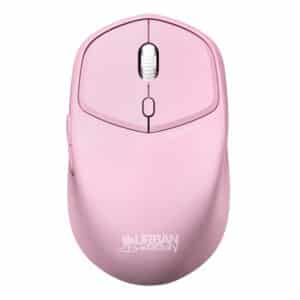 ONLEE COLOR Wireless 1600 DPI Ambidextrous Mouse, 6 Buttons, Bluetooth(R) (Light Pink)